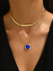 Collana in oro blu 1466