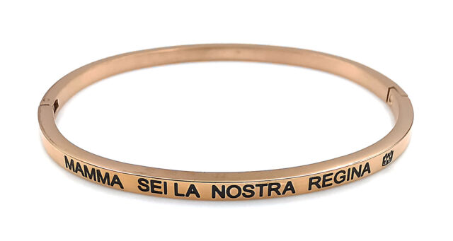 Bracciale rigido con scritta