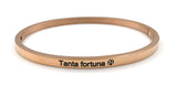 Bracciale rigido con scritta