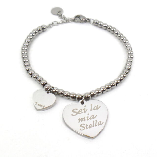 Bracciale Frase con Ciondolo