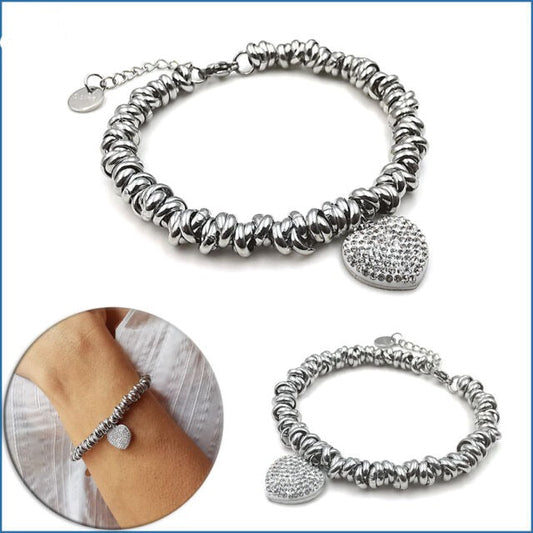 Bracciale da donna con cuore