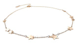 Collana donna con stelle girocollo